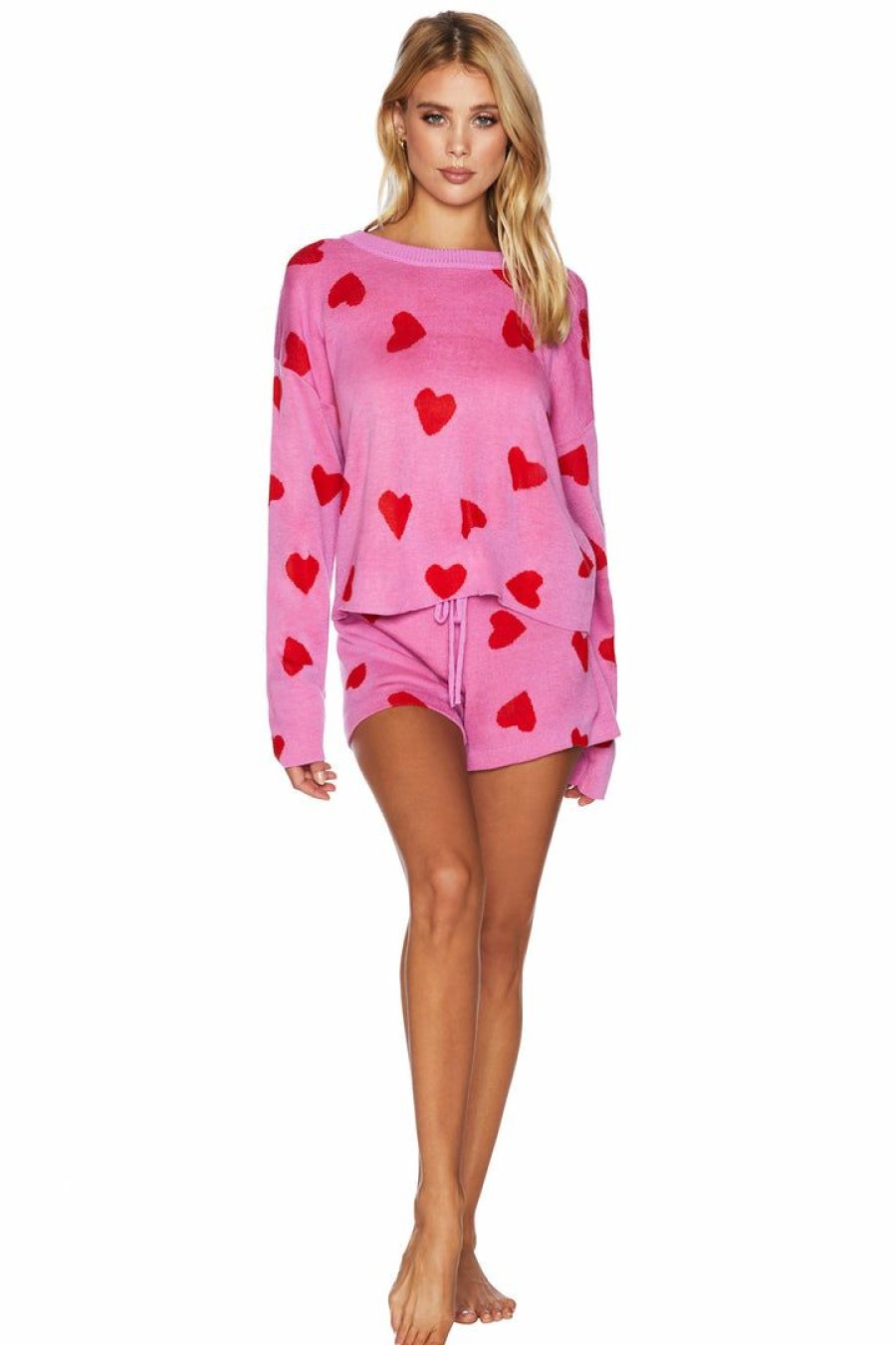 Apparel * | Beach Riot Home Page Balboa Short Valentine Heart