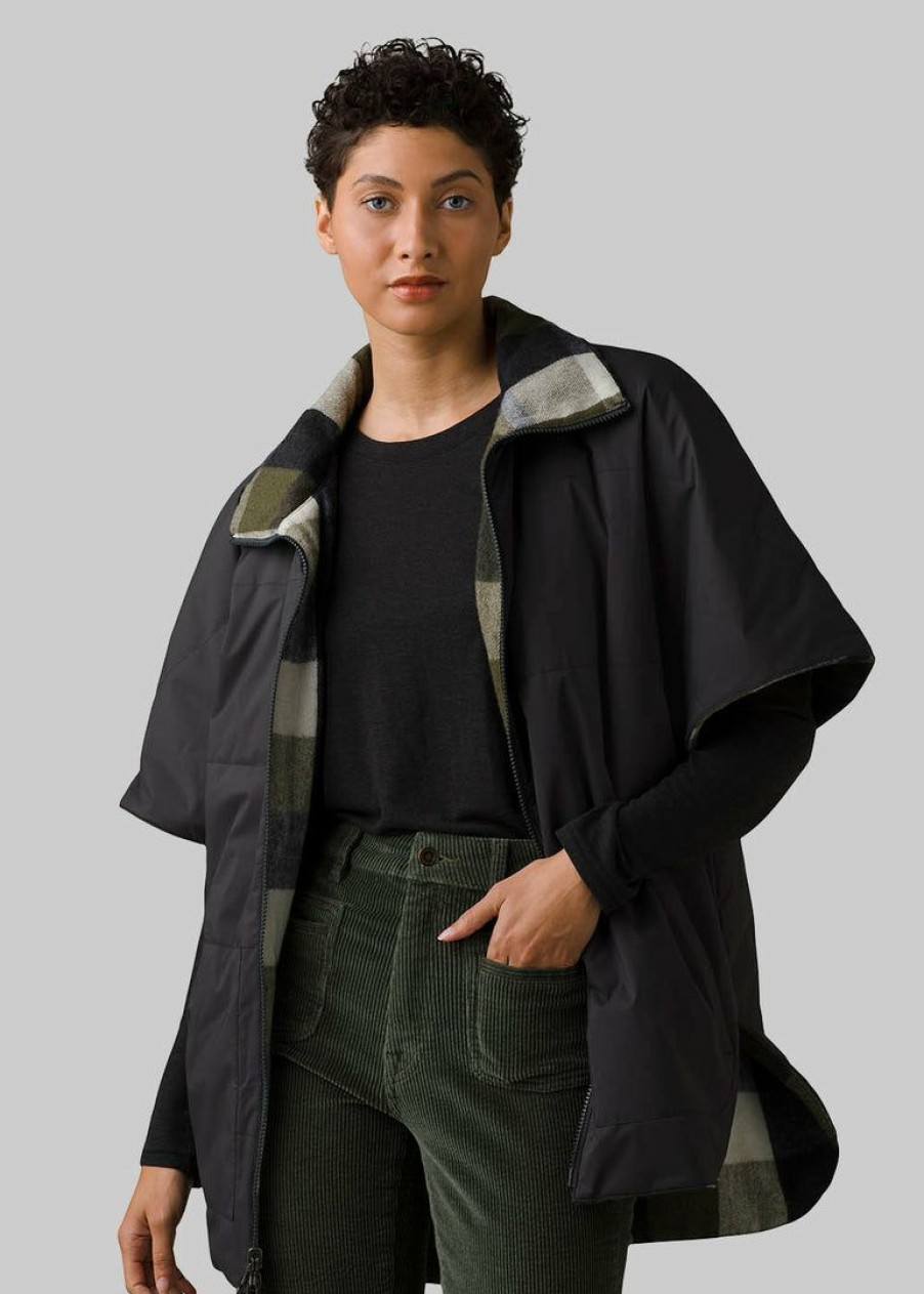 Apparel * | Prana North Royal Cape Home Page Charcoal