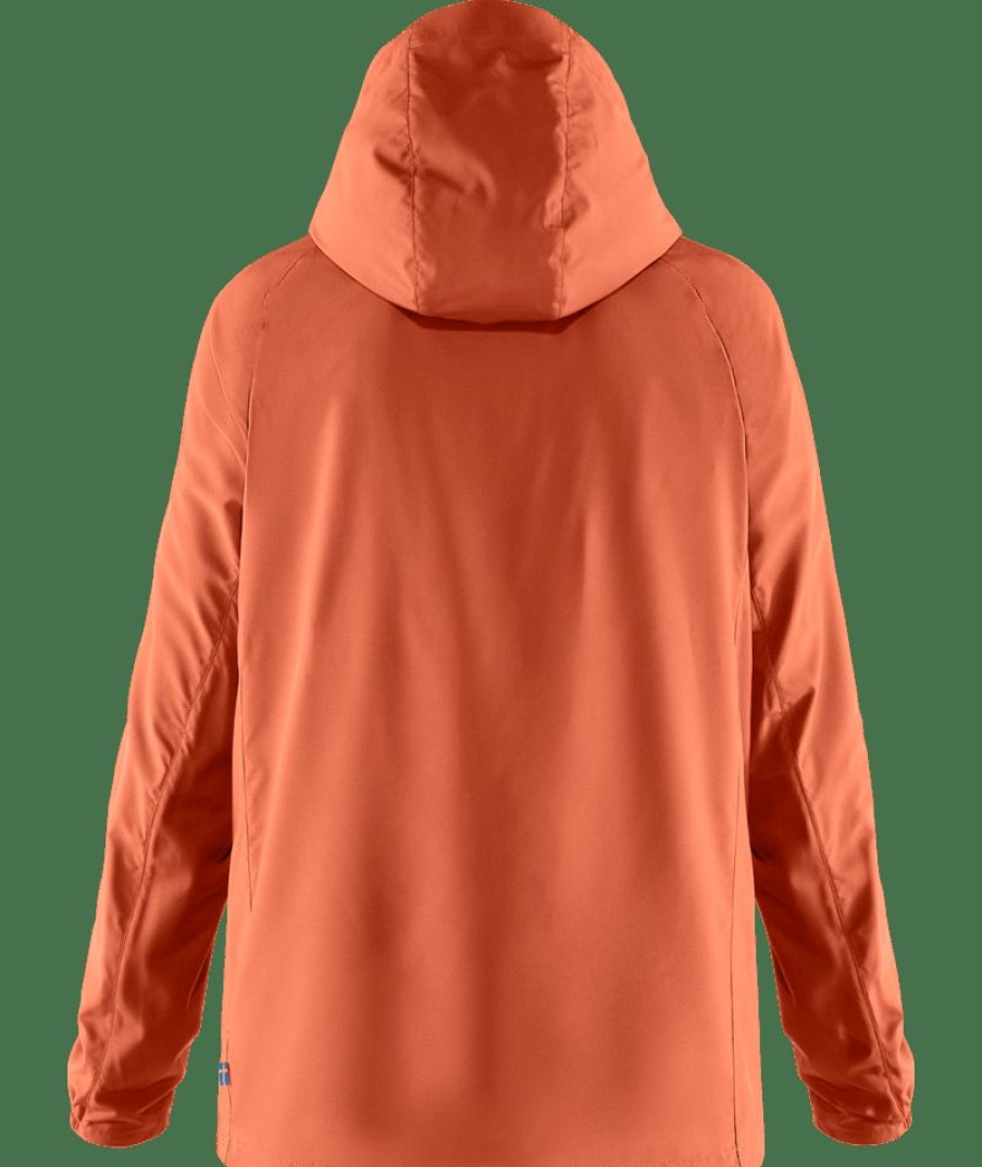 Apparel * | Fjallraven High Coast Lite Wind Anorak Rowan Red