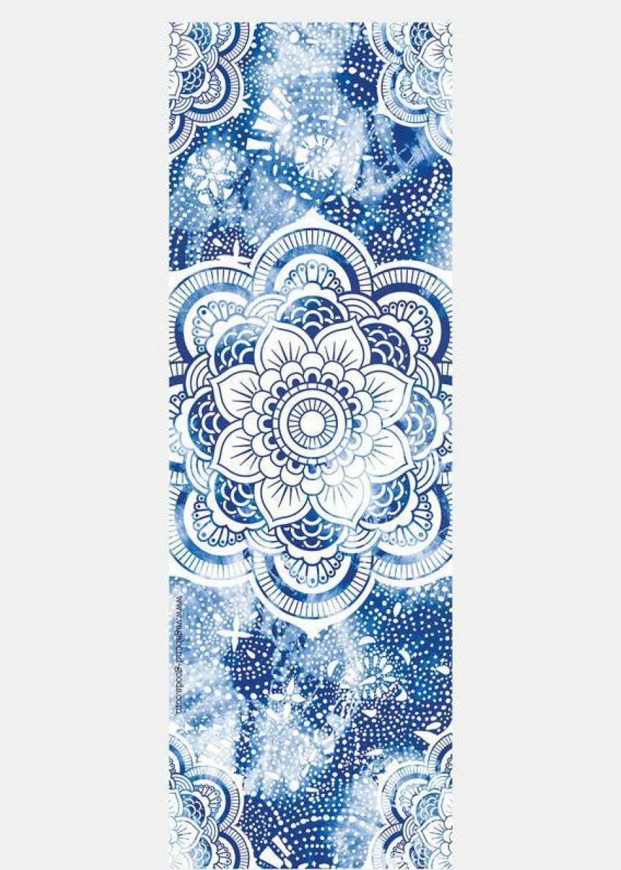 Featured * | Vagabond-Goods Mandala Microfiber Yoga Towel Camping Gear Blue