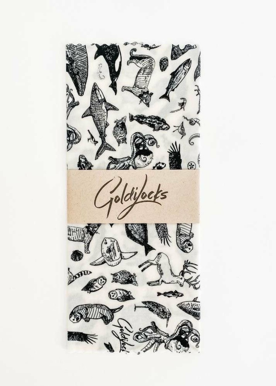 Featured * | Goldilocks Beeswax Food Wraps: Species Of Ucluelet Single Medium