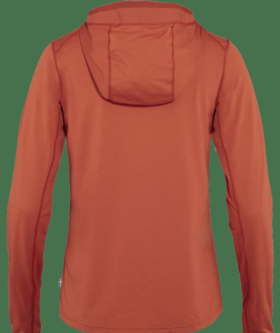 Apparel * | Fjallraven Abisko Sun-Hoodie Women'S Home Page Rowan Red