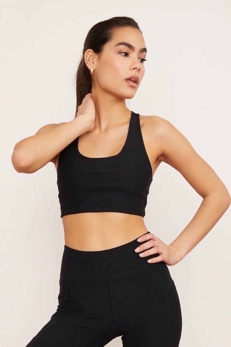 Apparel * | Wolven Yoga Top Home Page Onyx