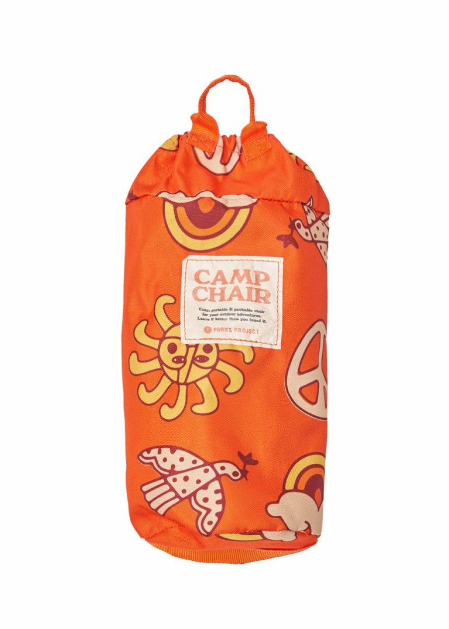 Featured * | Parks Project Fun Suns Packable Camp Chair Orange