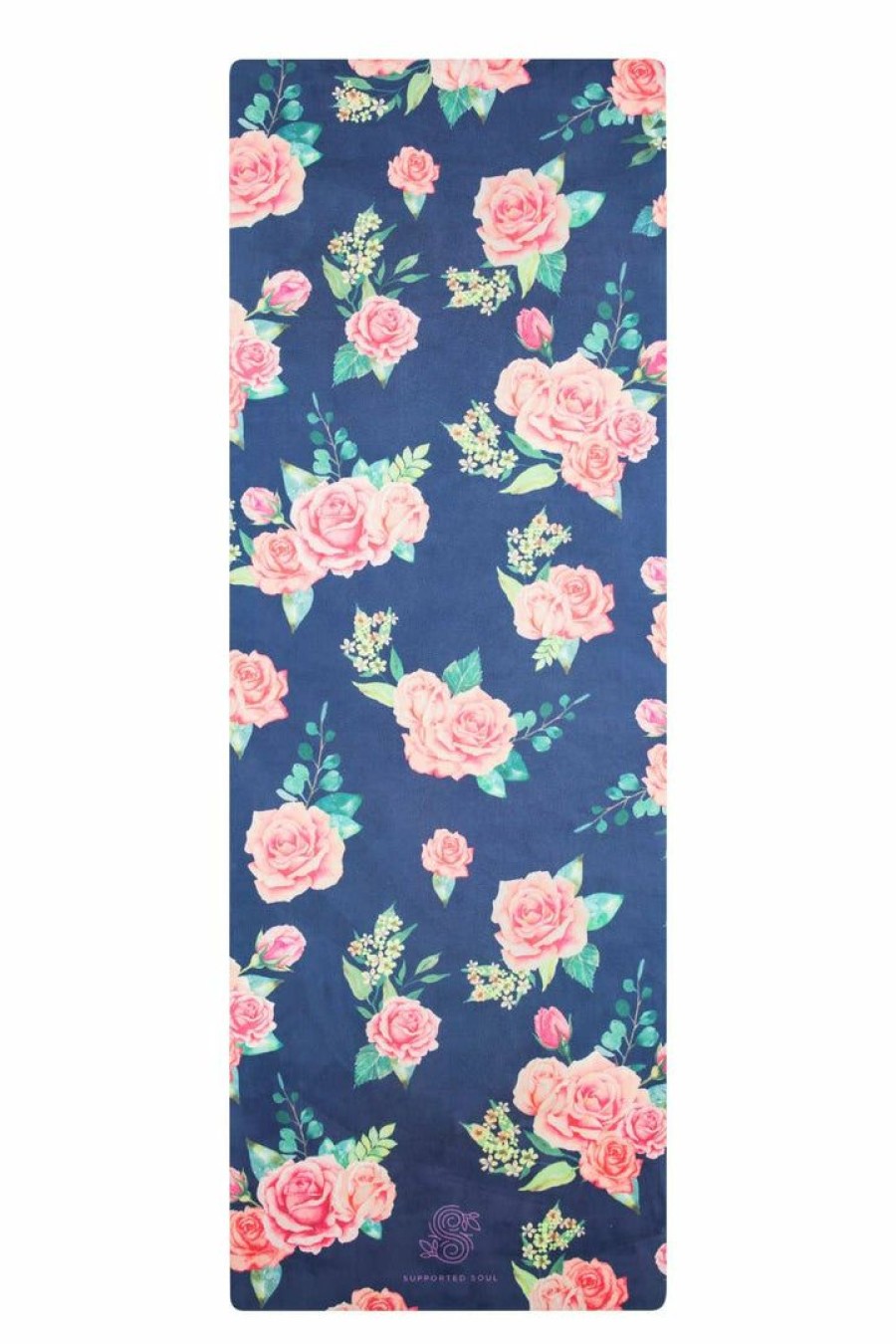 Gear & Wellness * | Supported Soul Supreme All-In-One Yoga Mat- Vintage Floral