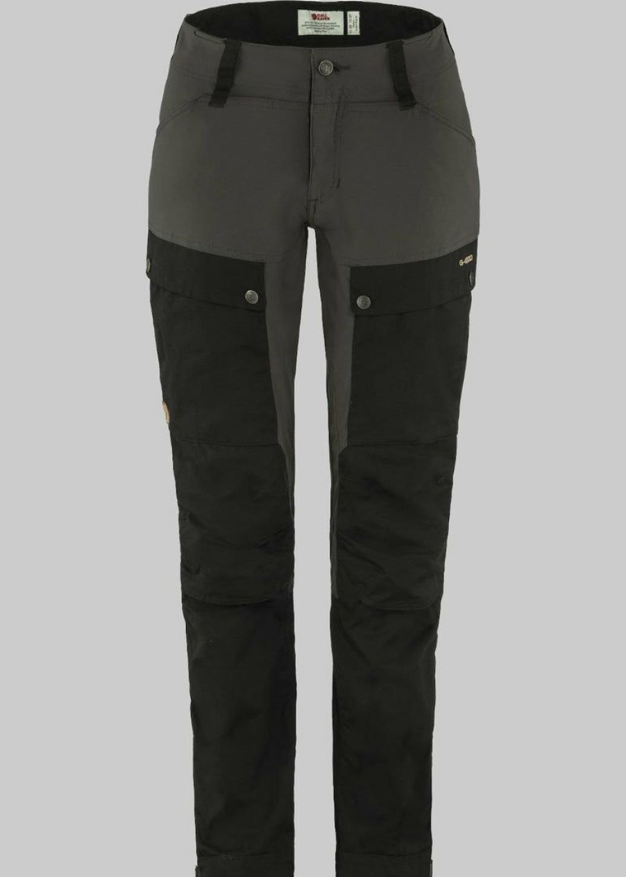 Apparel * | Fjallraven Keb Trousers Curved W Reg Hiking Bottoms