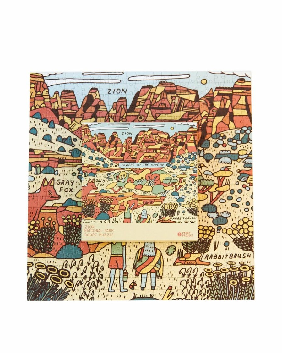 Gear & Wellness * | Parks Project Zion National Park 500 Piece Puzzle Home Page