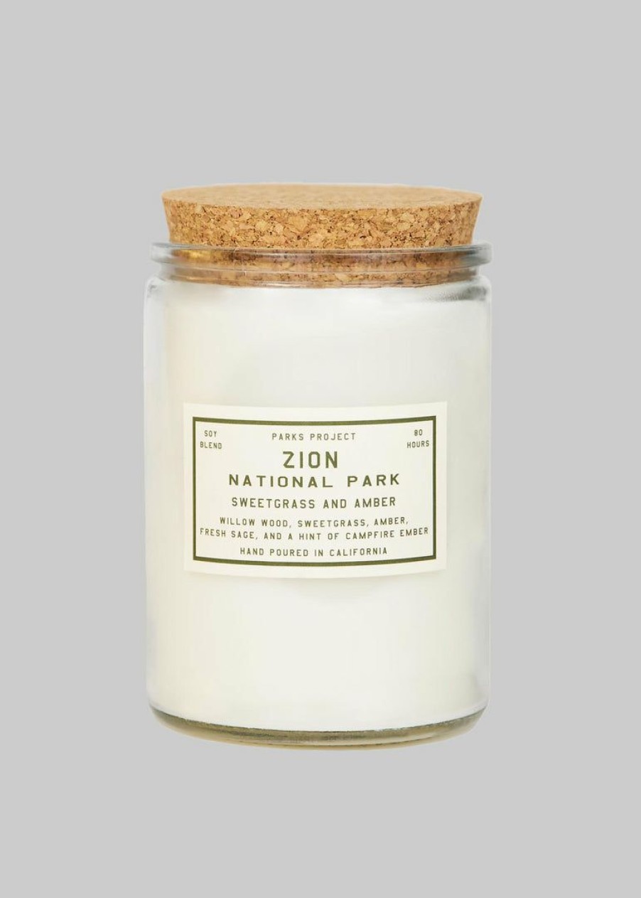 Gear & Wellness * | Parks Project Zion Sweetgrass And Amber Candle