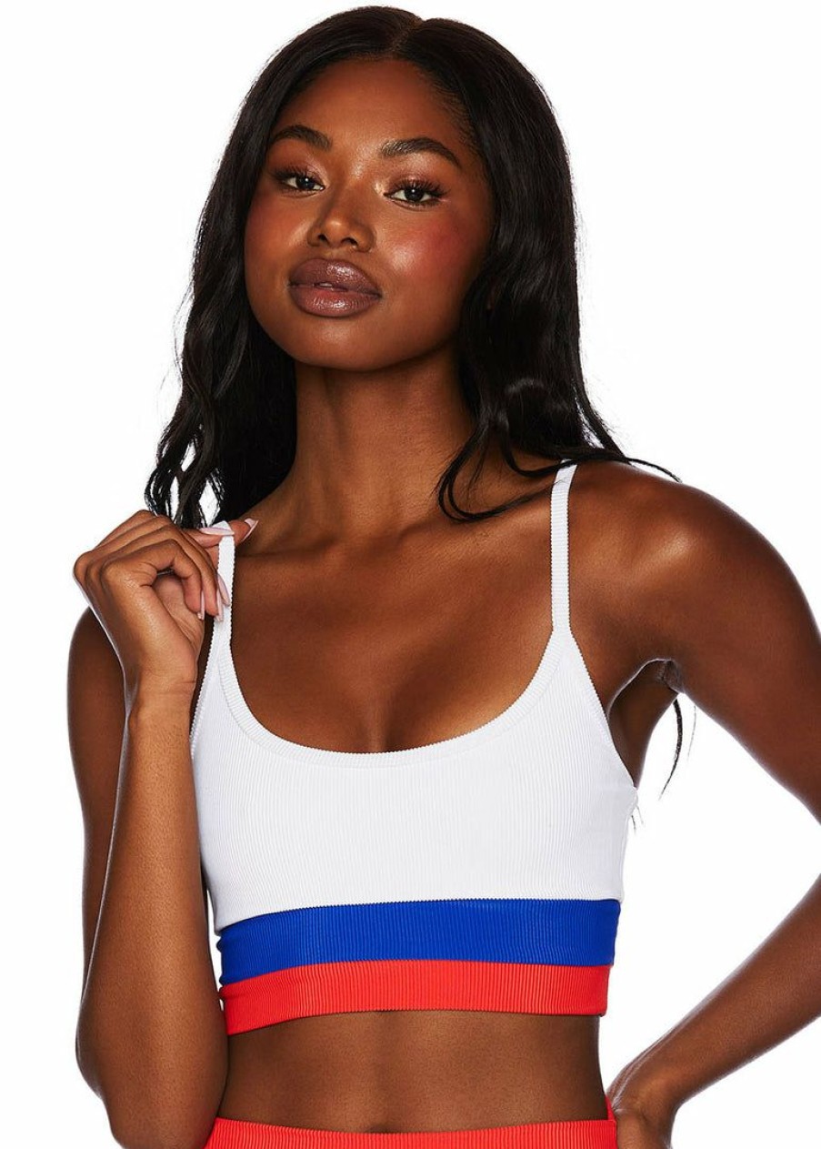 Apparel * | Beach Riot Studio Lover Eva Top American Colorblock