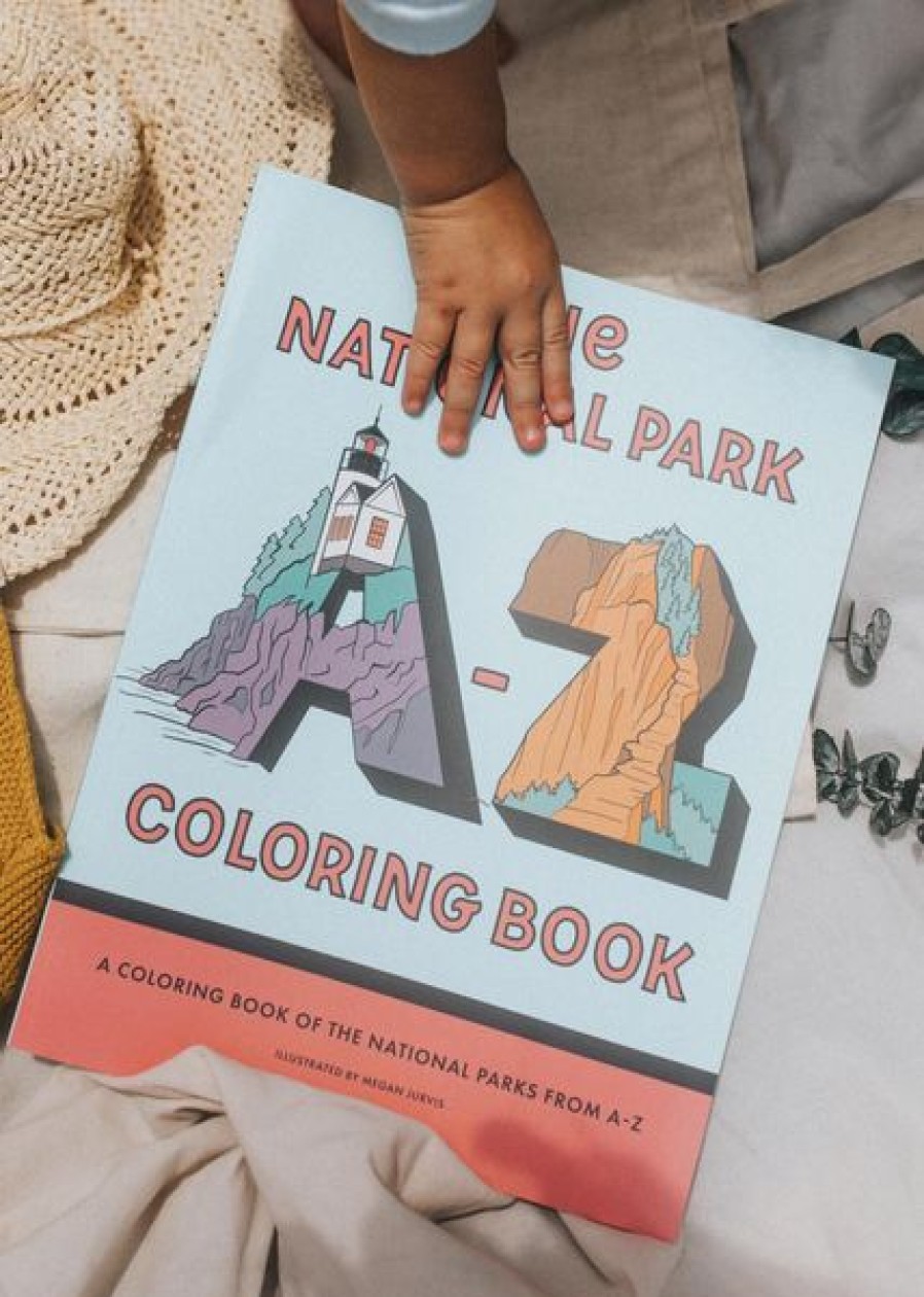 Featured * | Parks Project The National Park A-Z Coloring Book Camping Gear