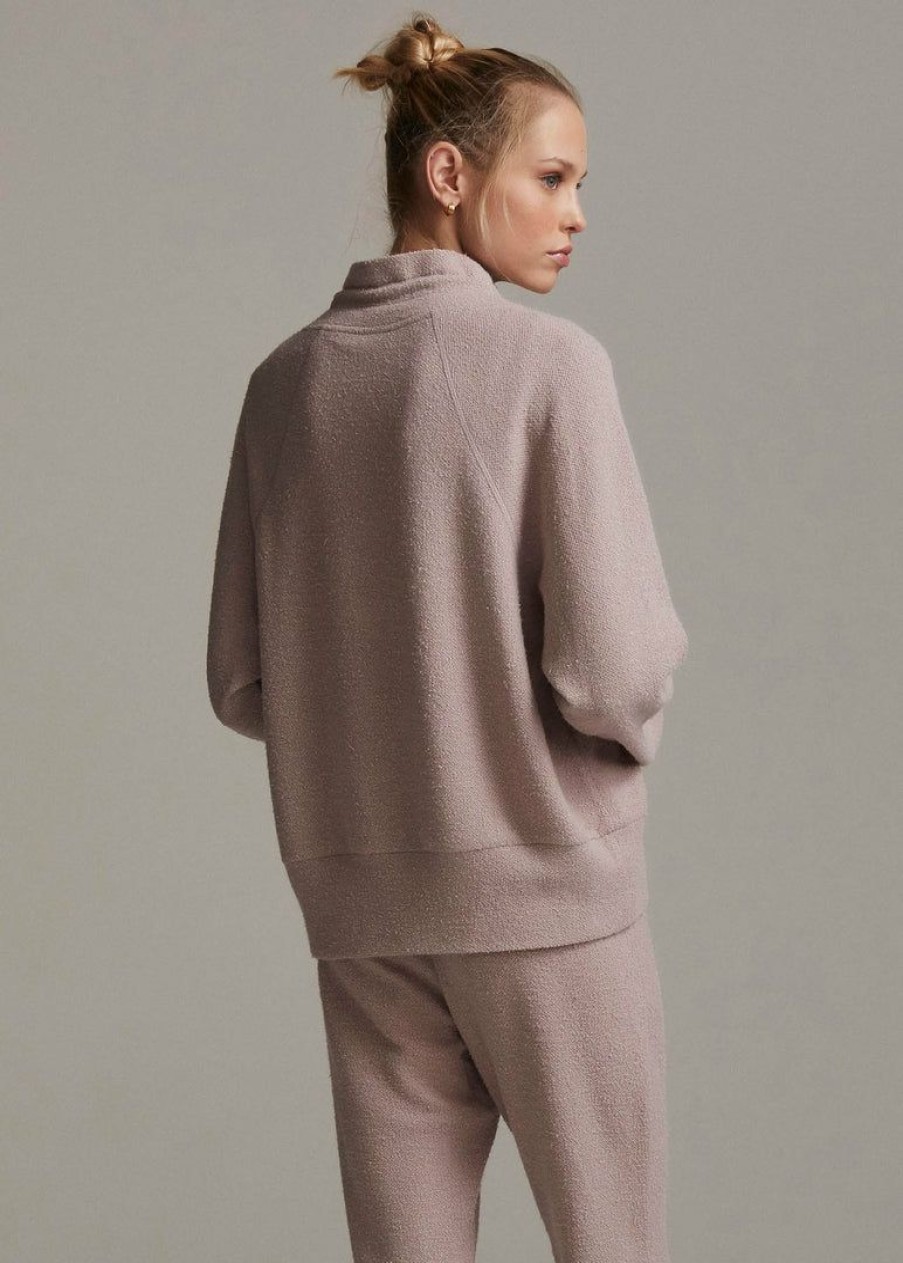 Apparel * | Varley Maceo Textured Sweater Home Page Sphixn