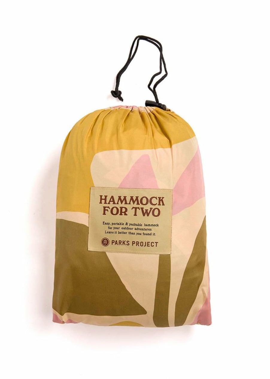 Featured * | Parks Project Camping Gear Angel'S Landing Hammock Mustard