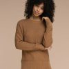 Apparel * | Sherpa Adventure Gear Samye Texture Crew Sweater Henna Brown