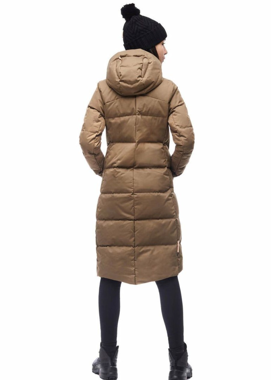 Apparel * | Indyeva Home Page Ayaba Maco Down Coat Amber