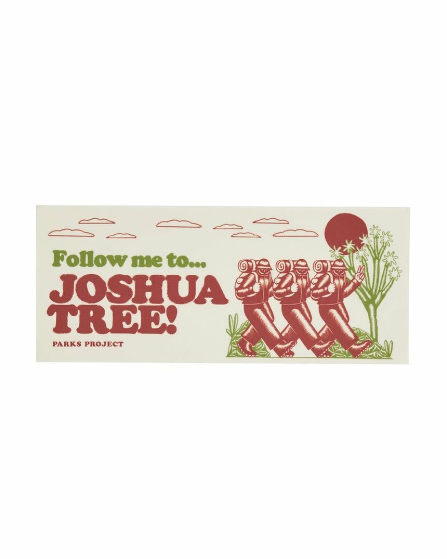 Accessories & Bags * | Parks Project Follow Me To Joshua Tree Bumper Sticker Home Page