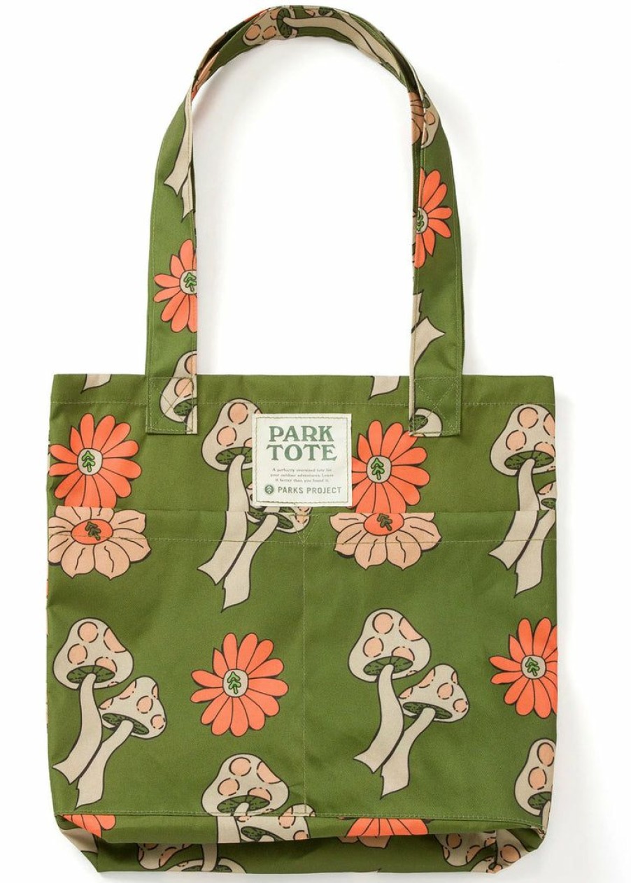 Featured * | Parks Project Power To The Parks Shrooms Park Tote Bags