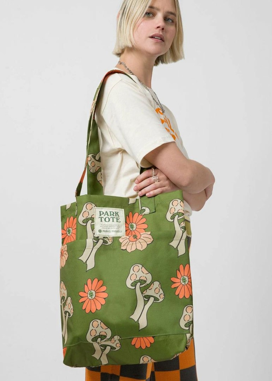 Featured * | Parks Project Power To The Parks Shrooms Park Tote Bags