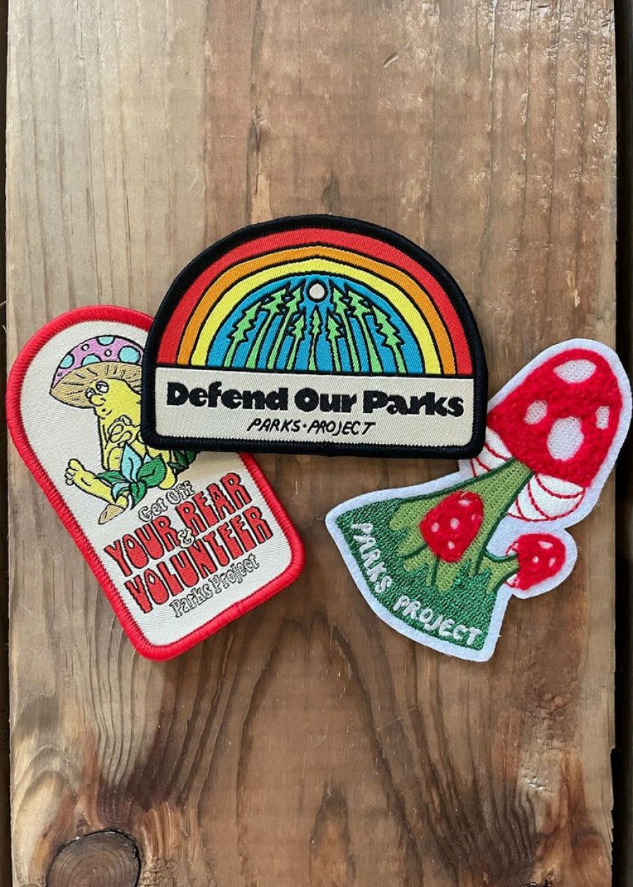 Accessories & Bags * | Parks Project Iron On Patch Pack