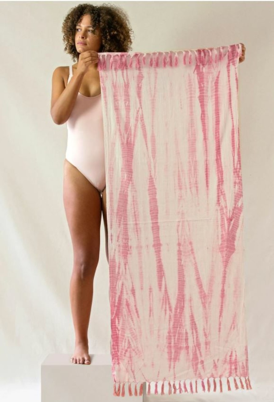 Featured * | Oko Living Shibori Yoga Towel *Limited Edition*