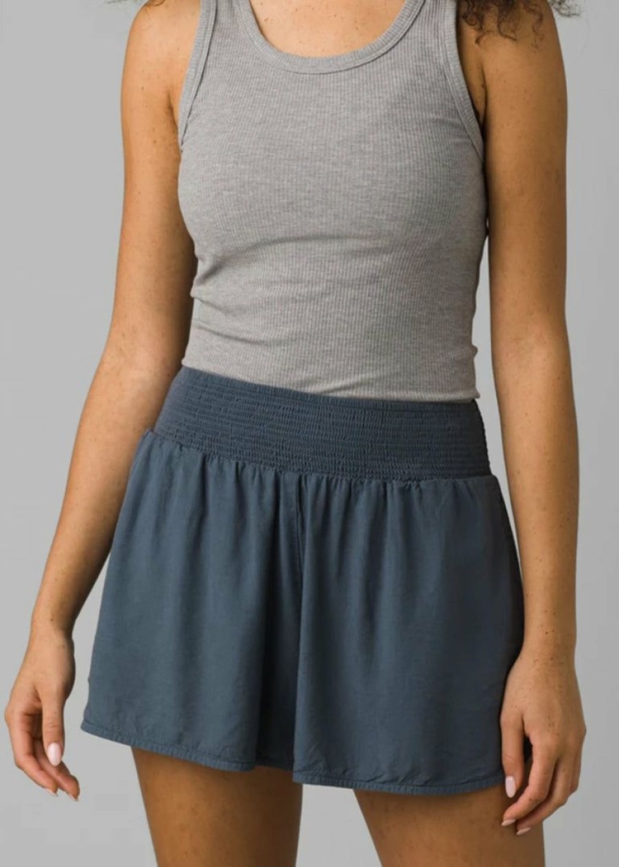 Apparel * | Prana Teletropics Short Home Page Grey Blue