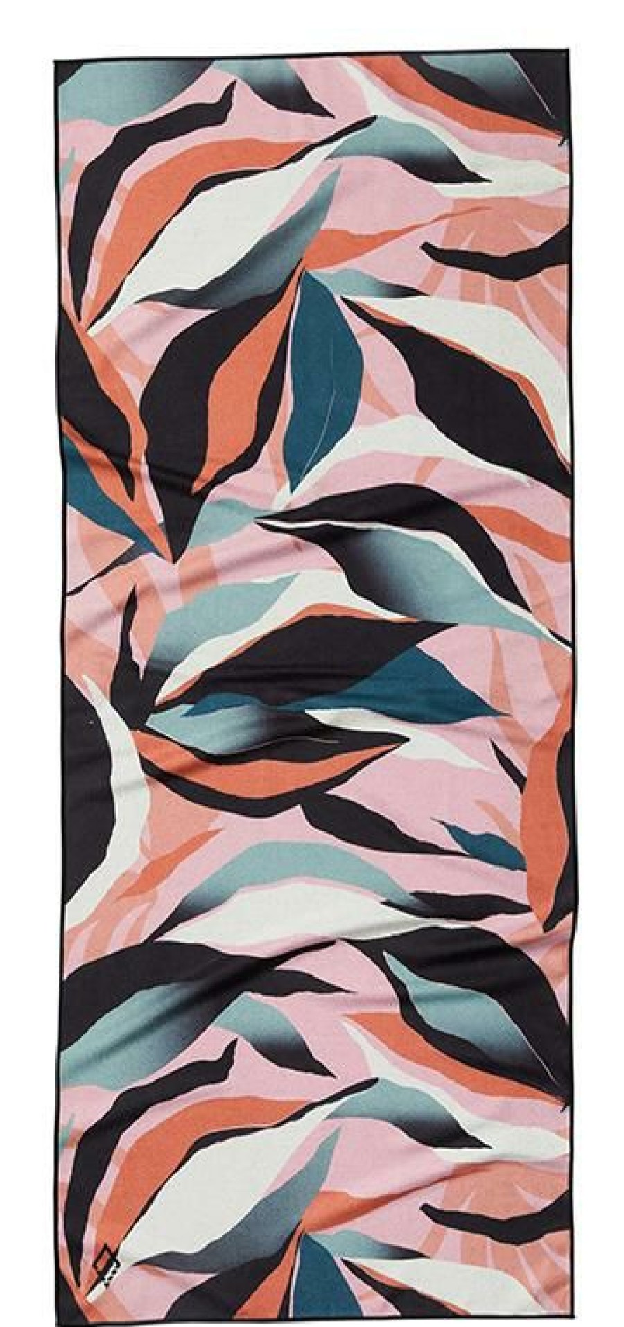 Featured * | Camping Gear Nomadix Leafy Pink Go-Anywhere Towel