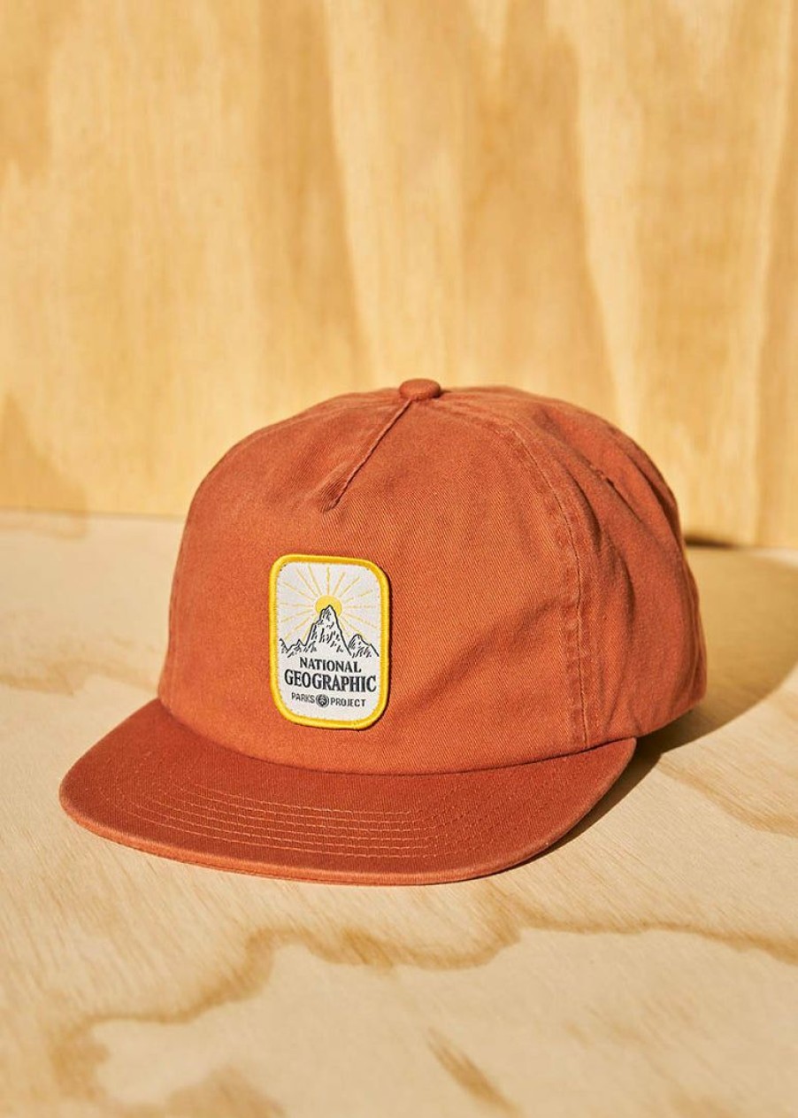 Accessories & Bags * | National Geographic X Parks Project Peaks Patch Hat Orange