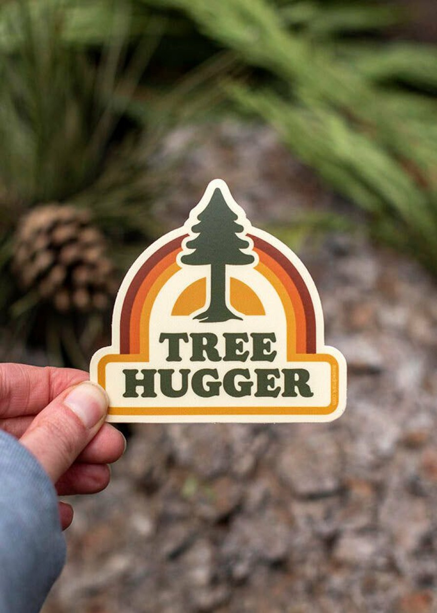 Accessories & Bags * | Amanda Weedmark Tree Hugger Vinyl Sticker Home Page