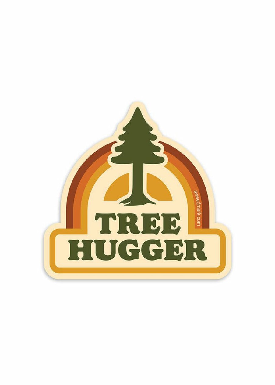 Accessories & Bags * | Amanda Weedmark Tree Hugger Vinyl Sticker Home Page