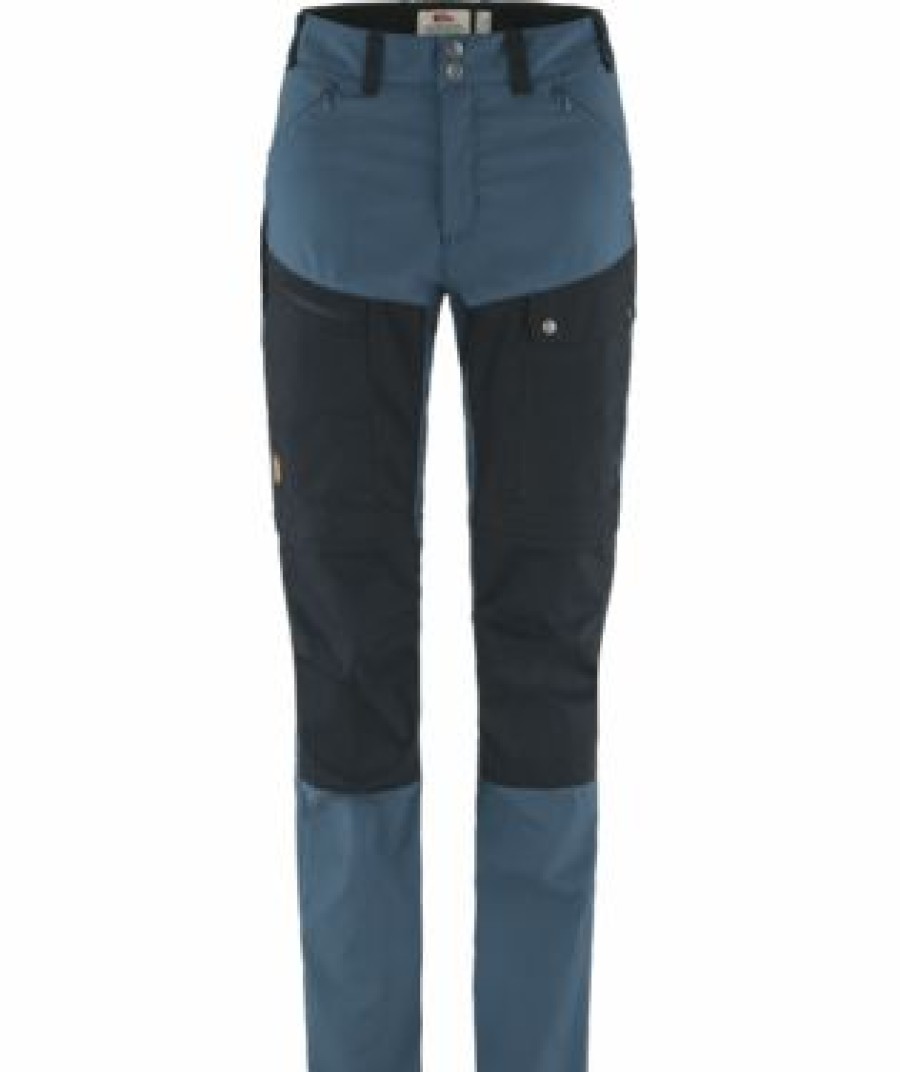 Apparel * | Fjallraven Abisko Midsummer Trousers Hiking Bottoms Indigo Blue- Dark Navy