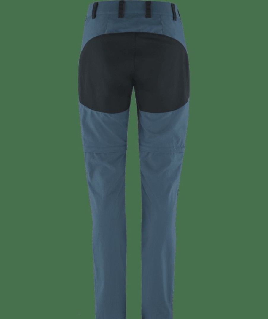 Apparel * | Fjallraven Abisko Midsummer Trousers Hiking Bottoms Indigo Blue- Dark Navy