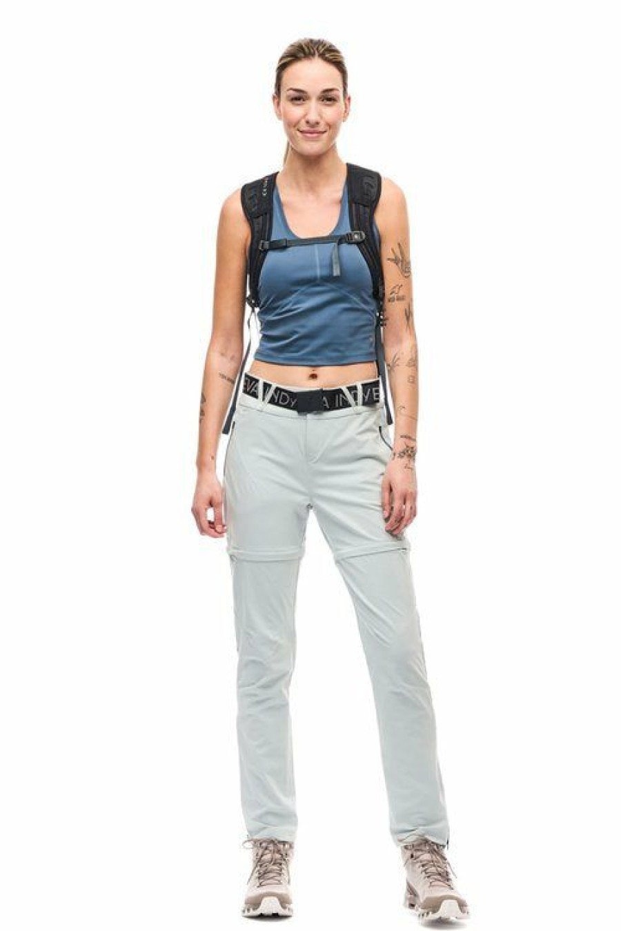 Apparel * | Indyeva Vicolo Convertible Hiking Pant Hiking Bottoms Willow