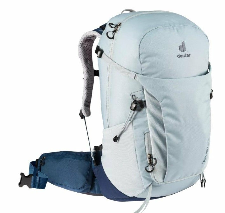 Featured * | Bags Deuter Trail Pro 30 Sl- Womens Hiking Backpack Tin-Marine