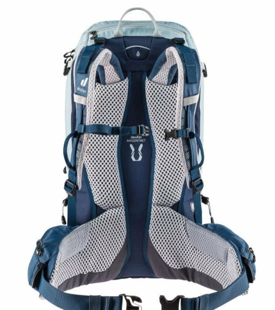 Featured * | Bags Deuter Trail Pro 30 Sl- Womens Hiking Backpack Tin-Marine