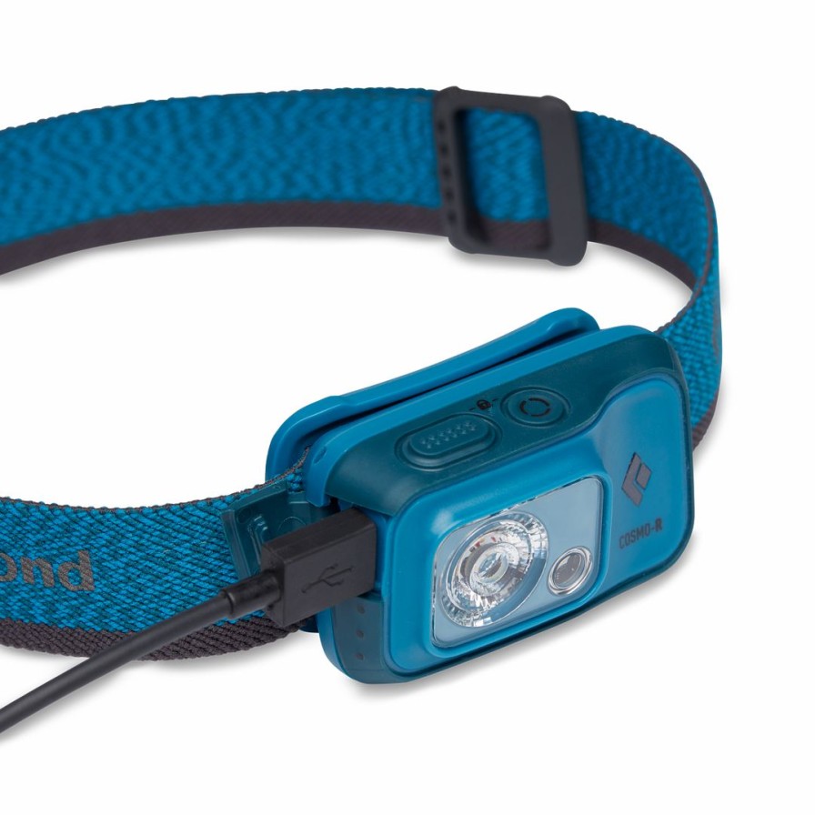 Featured * | Camping Gear Black Diamond Cosmo 350 Headlamp Azul