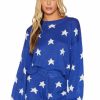 Apparel * | Beach Riot Home Page Ava Sweater- Stars Stars & Stripes