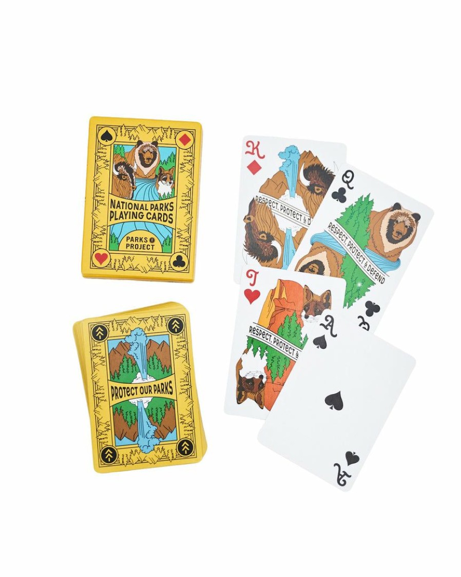 Featured * | Parks Project Protect And Respect Playing Cards