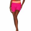 Apparel * | Beach Riot Studio Lover Cora Bike Shorts Magenta Coral