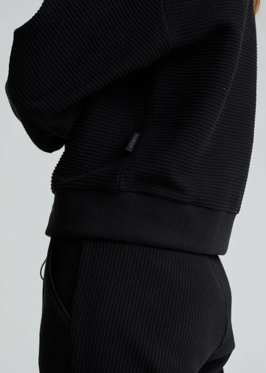 Apparel * | Varley Home Page Arleta Sweatshirt Black