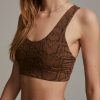 Apparel * | Varley Home Page Cary Sports Bra Burnt Snake