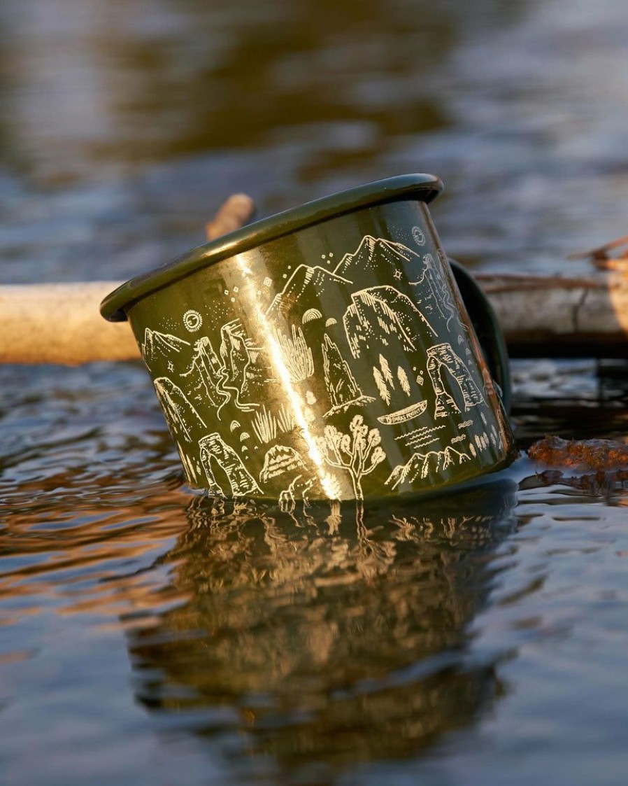 Featured * | Parks Project National Parks Iconic Enamel Mug