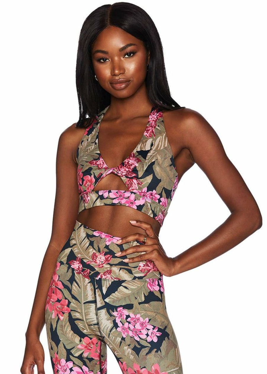 Apparel * | Beach Riot Twist Top Studio Lover Fuchsia Orchid