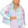 Apparel * | Beach Riot Puffer Coat Home Page Pastel