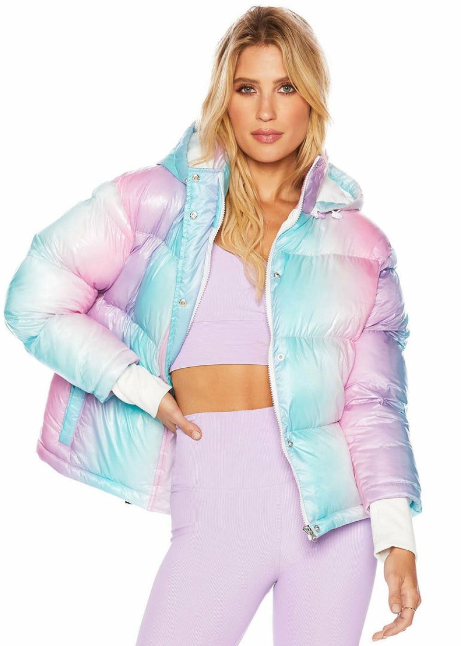 Apparel * | Beach Riot Puffer Coat Home Page Pastel