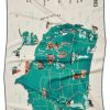 Featured * | Camping Gear Nomadix 59 Parks- Us Map Go-Anywhere Towel