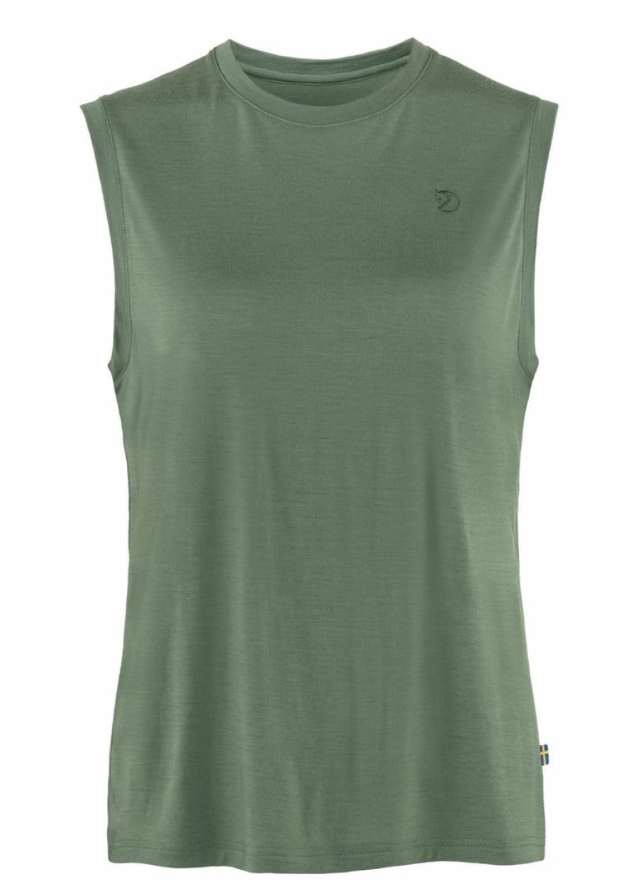 Apparel * | Fjallraven Home Page Abisko Wool Tank Top