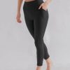 Apparel * | Girlfriend Collective High-Rise Pocket Legging Black