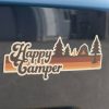 Accessories & Bags * | Amanda Weedmark Home Page Happy Camper Bumper Sticker