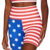 Apparel * | Beach Riot Bike Short Studio Lover Stars & Stripes