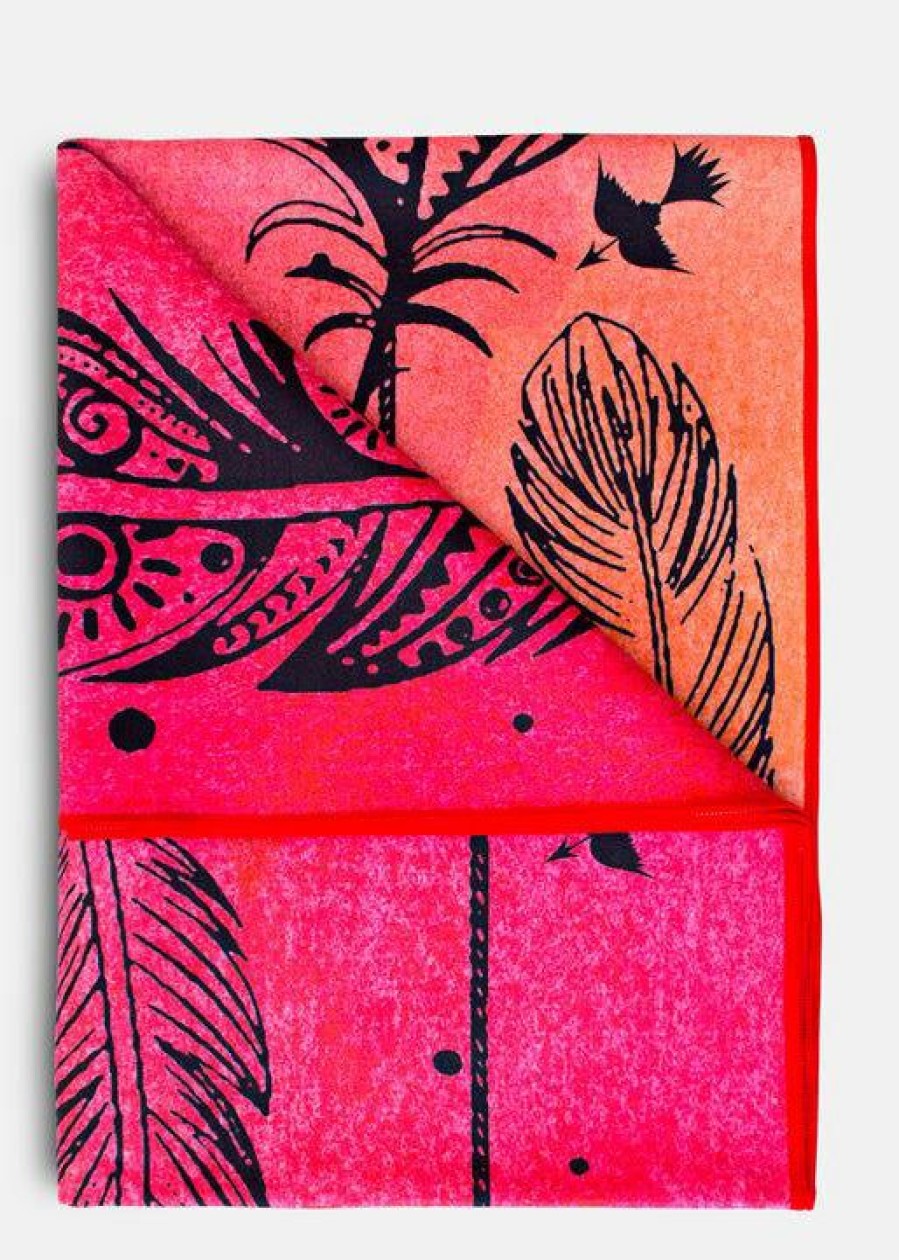 Featured * | Vagabond-Goods Dreamweaver Microfiber Yoga Towel Camping Gear Pink