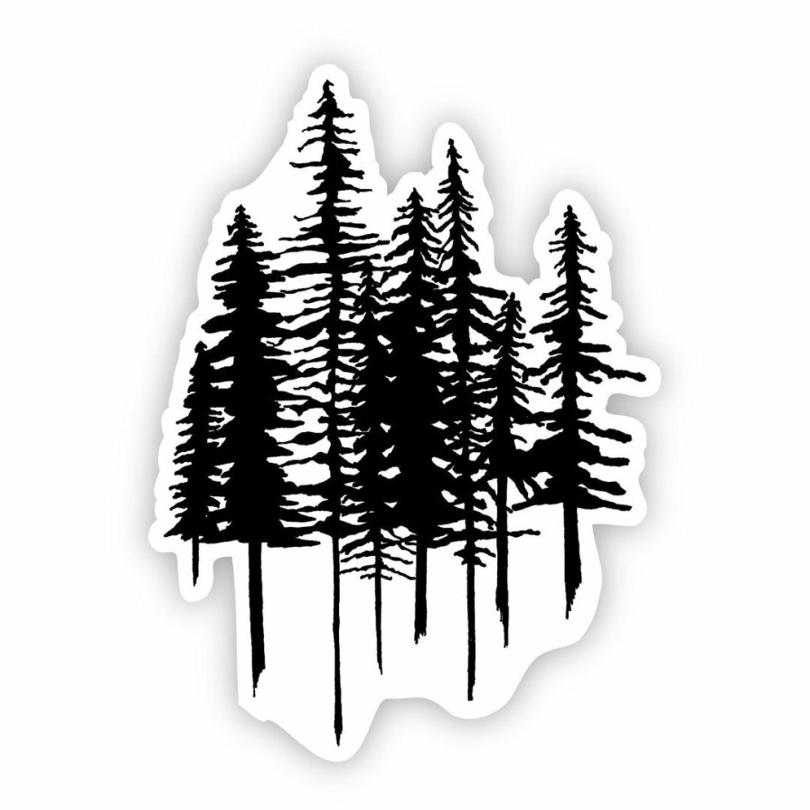 Accessories & Bags * | Big Moods Trees Nature Weatherproof Sticker